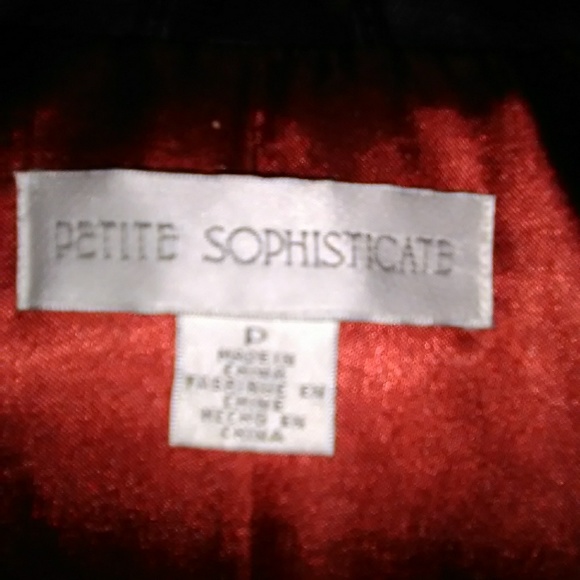 Petite Sophisticate Leather Jacket - Picture 5 of 5